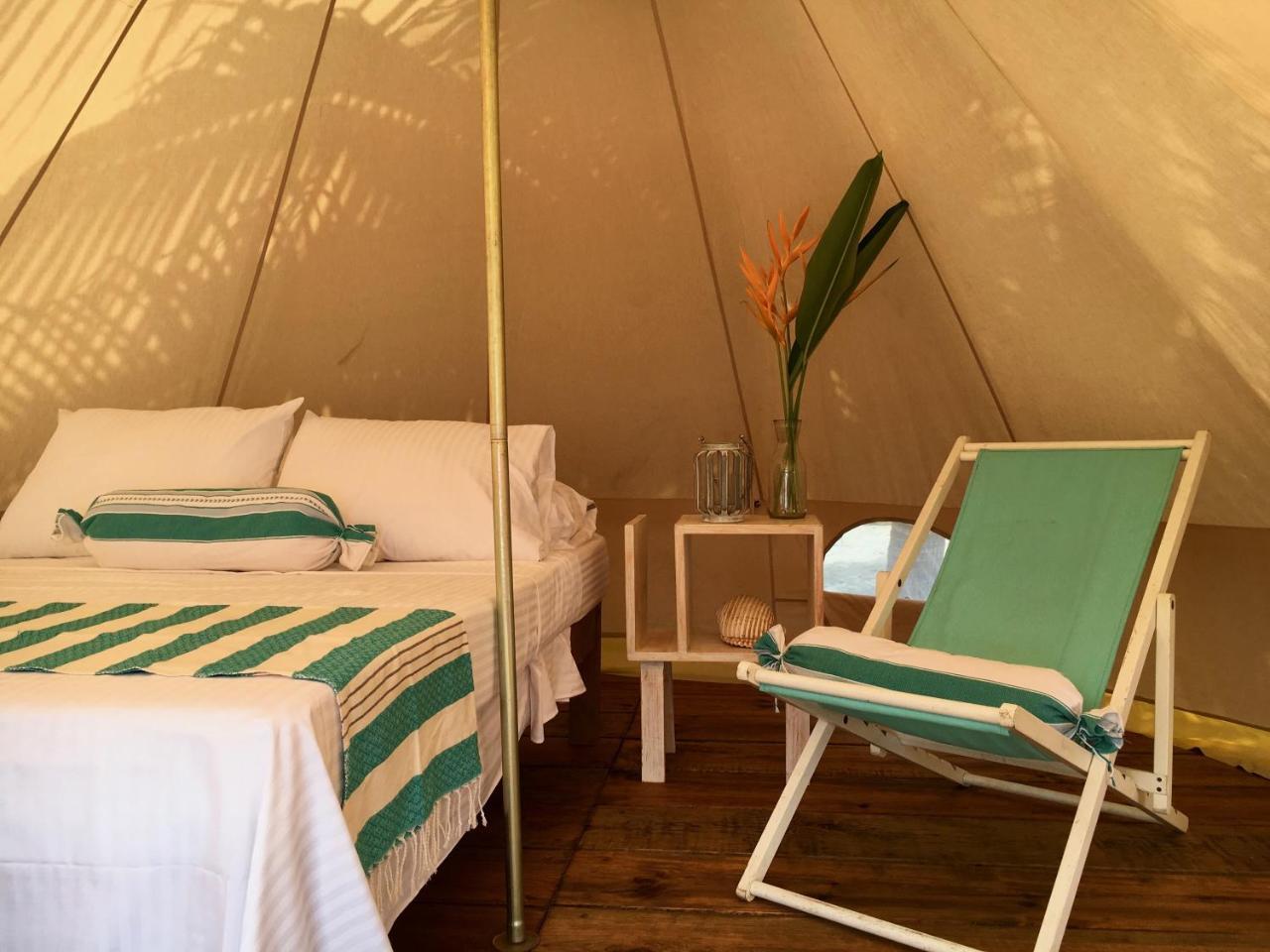 Glamping Finca Margaritas Pluma Hidalgo Buitenkant foto